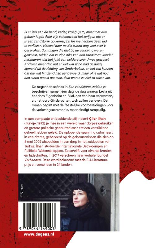 Achterkant van Een zandstorm, zeiden ze