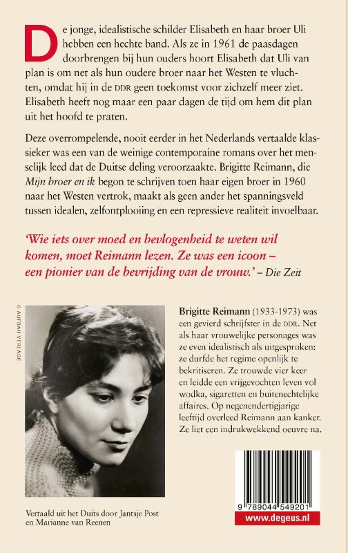 Achterkant van Mijn broer en ik
