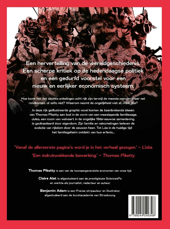 Achterkant van Kapitaal & ideologie