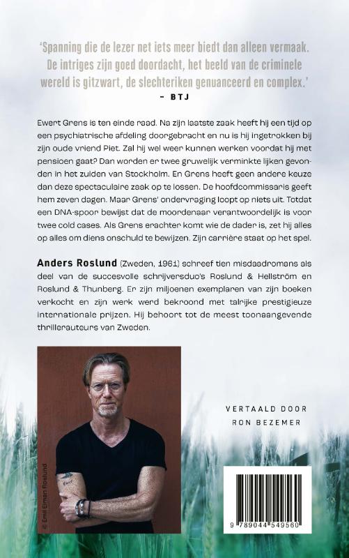 Achterkant van Vijf moorden