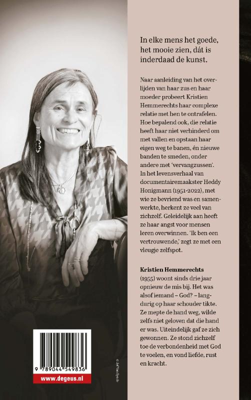 Achterkant van Van ver gekomen