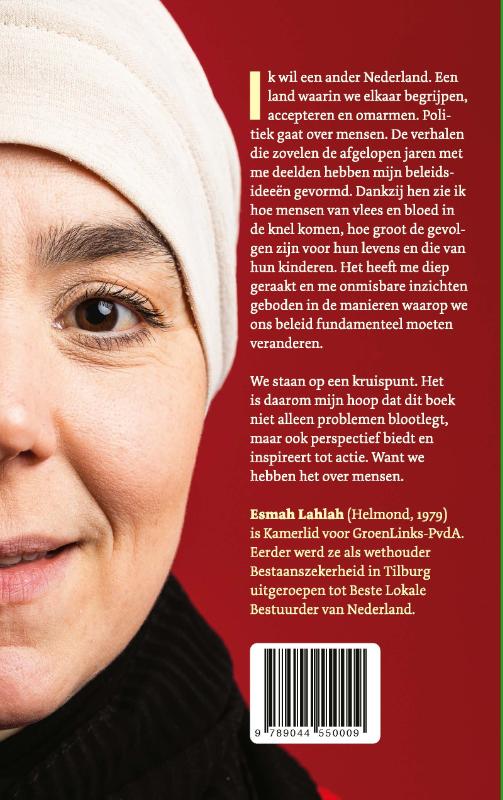 Achterkant van We hebben het over mensen