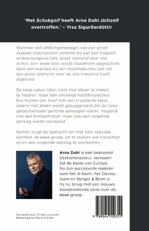 Achterkant van Schokgolf