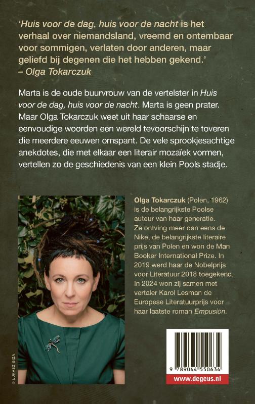 Achterkant van Huis voor de dag, huis voor de nacht