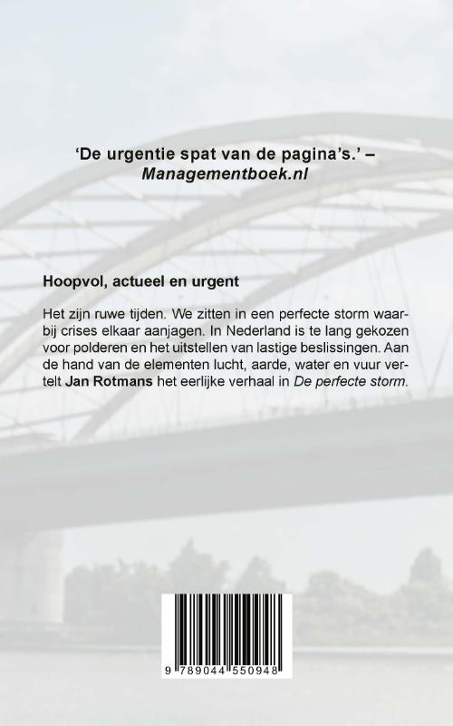 Achterkant van De perfecte storm