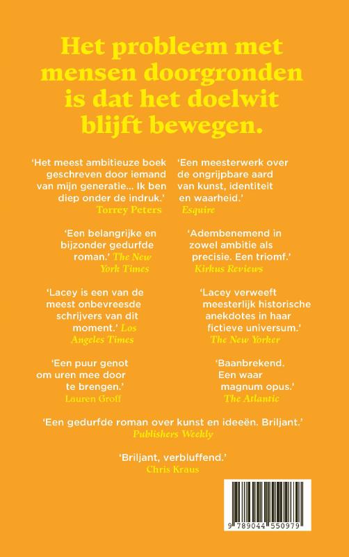 Achterkant van Biografie van X