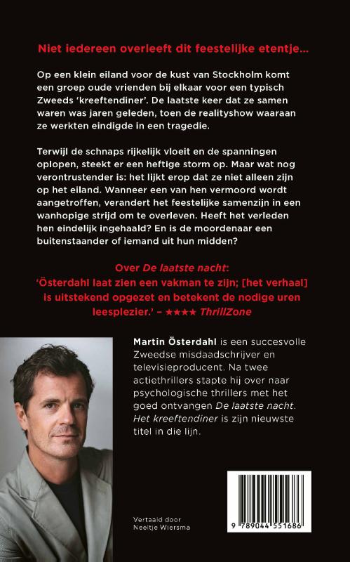 Achterkant van Het kreeftendiner