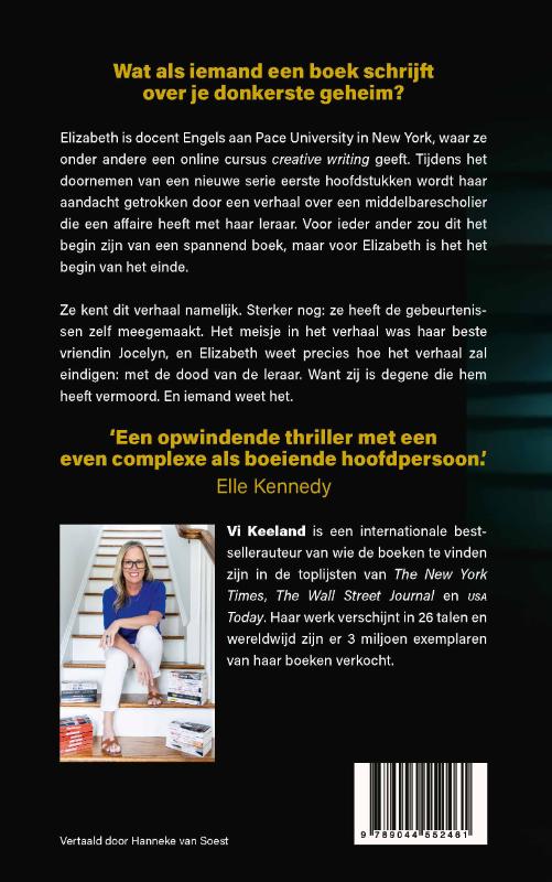 Achterkant van Iemand weet het