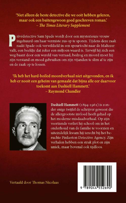 Achterkant van De Maltezer valk