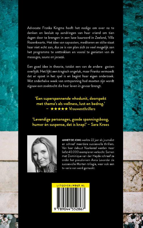 Achterkant van Villa Rozenkwarts
