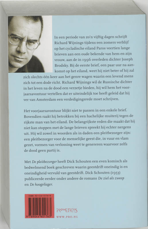 Achterkant van De pleitbezorger