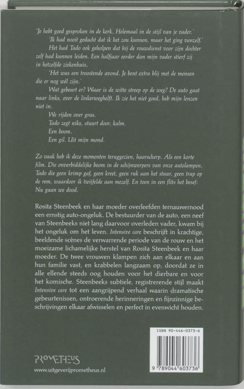 Achterkant van Intensive Care