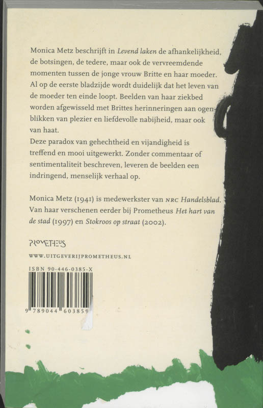 Achterkant van Levend laken