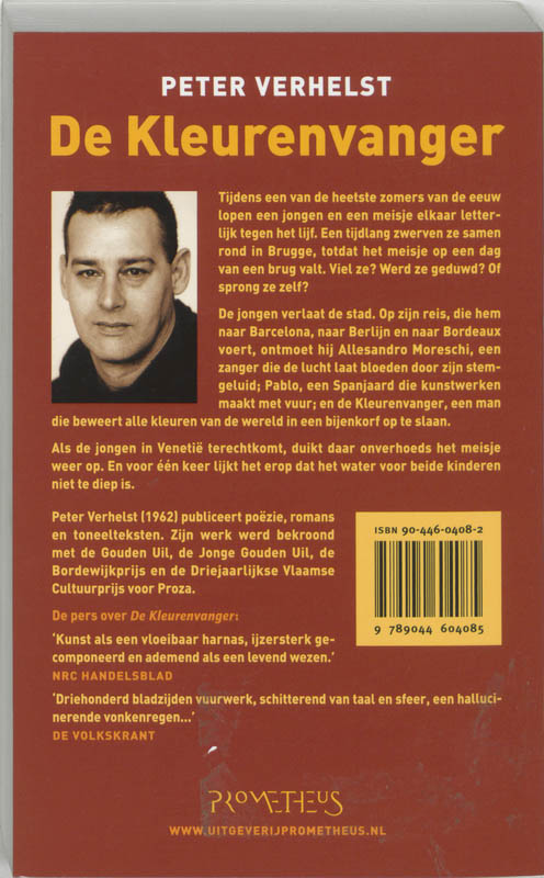 Achterkant van De kleurenvanger