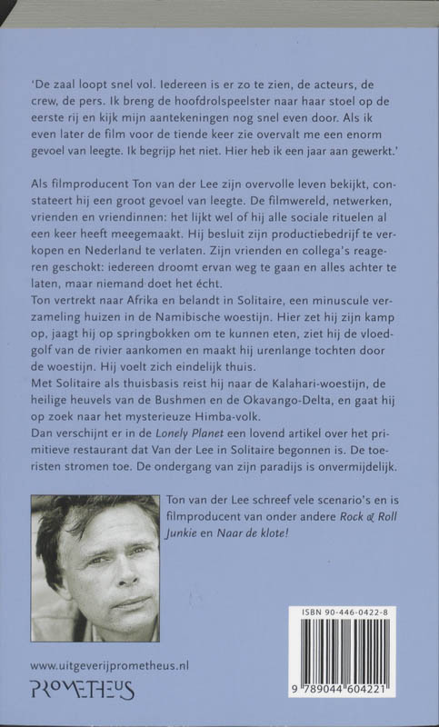 Achterkant van Solitaire