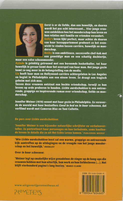 Achterkant van Lichte aardschokken