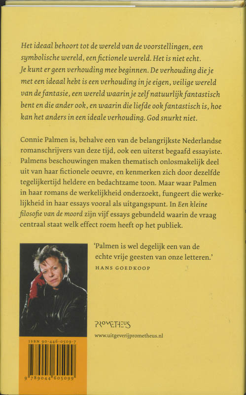 Achterkant van Een kleine filosofie van de moord