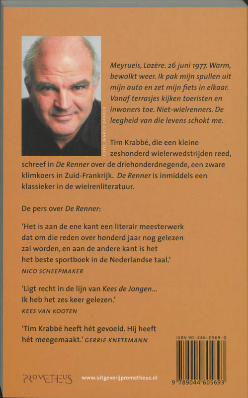 Achterkant van De renner