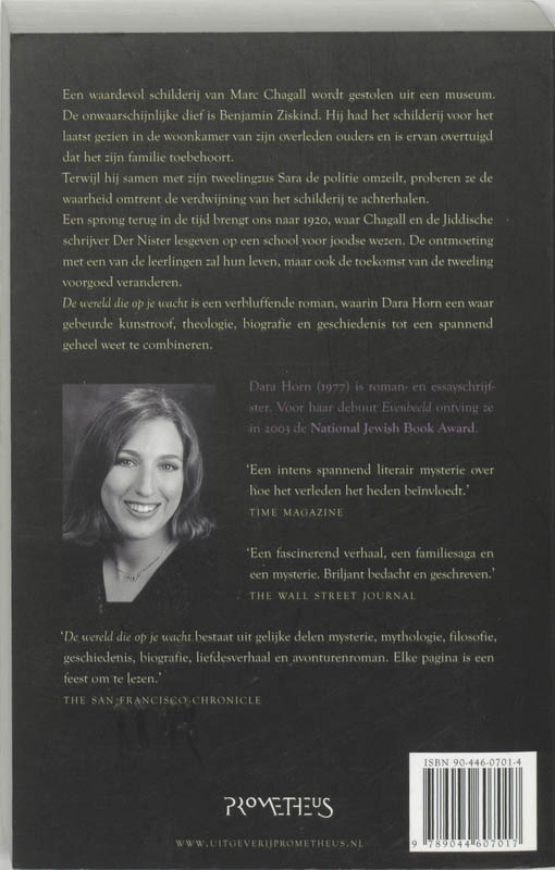 Achterkant van De wereld die op je wacht