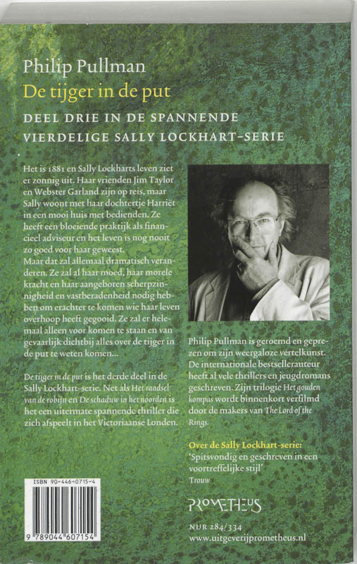 Achterkant van De tijger in de put
