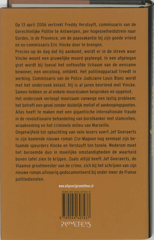 Achterkant van Cro-Magnon