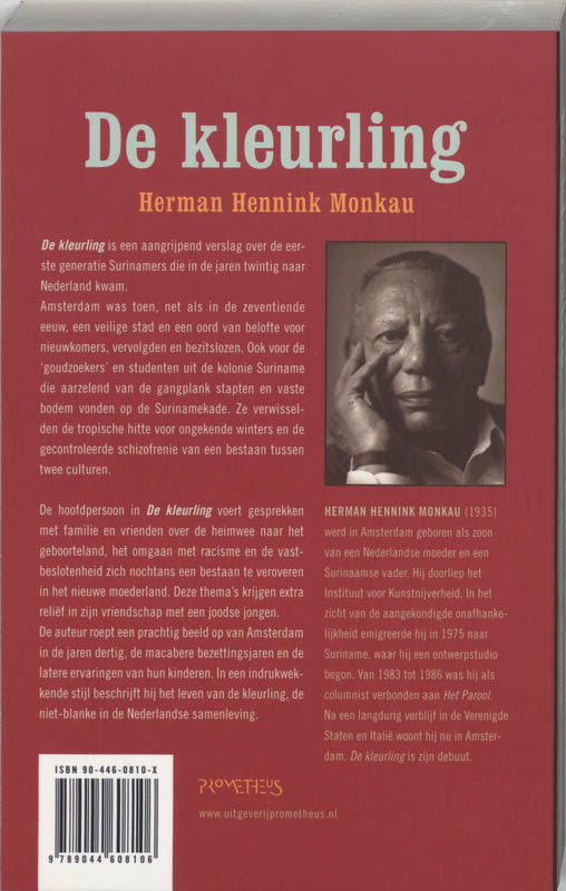 Achterkant van Kleurling