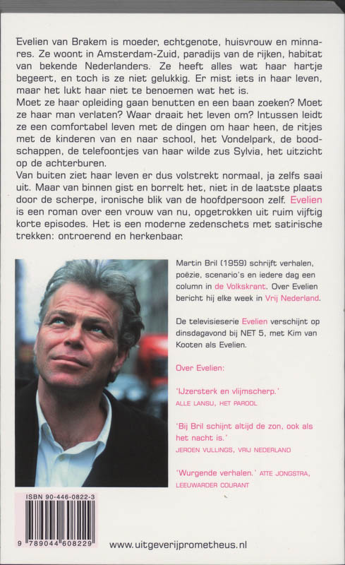 Achterkant van Evelien