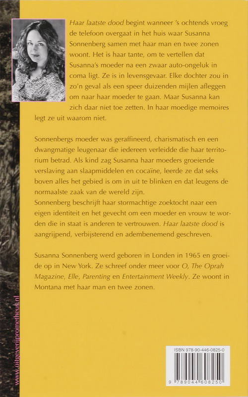 Achterkant van Haar laatste dood