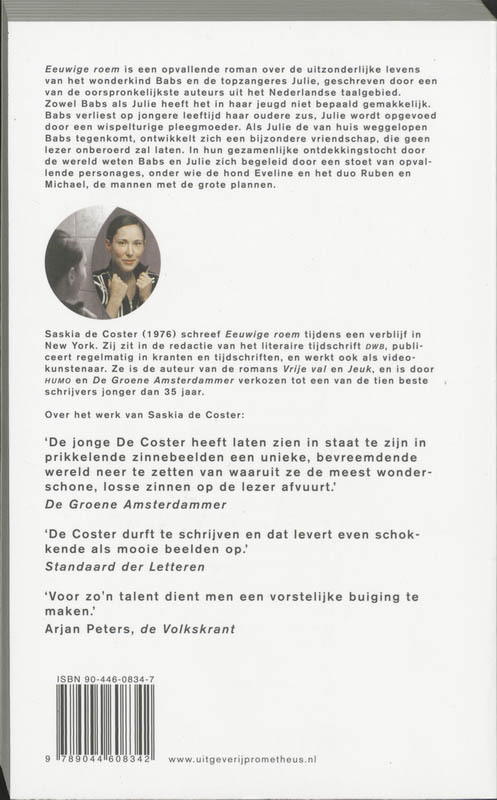 Achterkant van Eeuwige roem