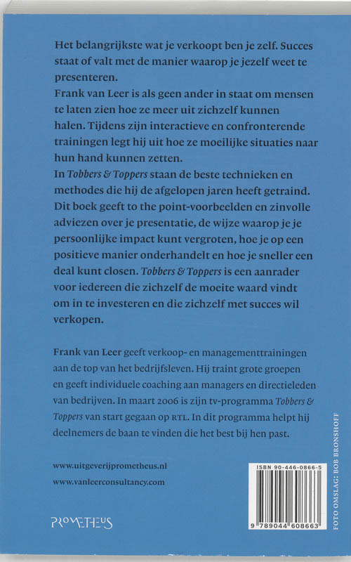Achterkant van Tobbers en toppers