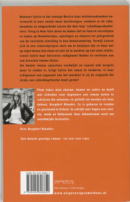 Achterkant van Scheiden voor beginners