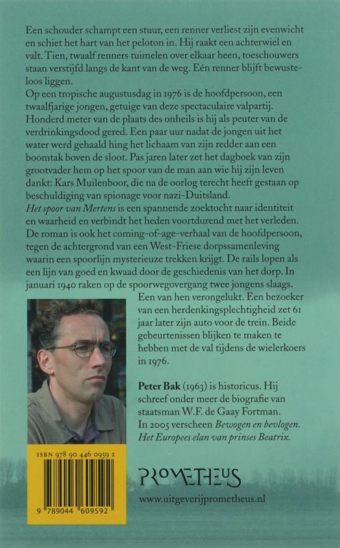Achterkant van het spoor van Mertens