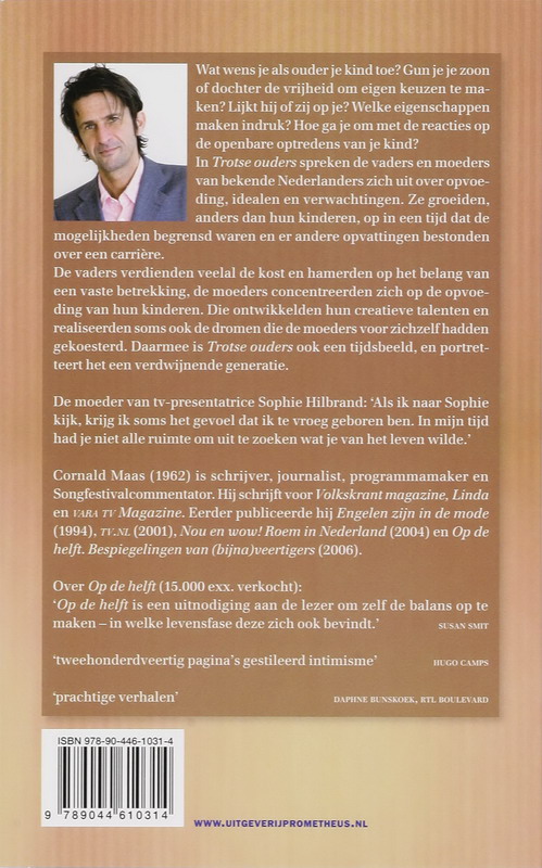 Achterkant van Trotse ouders