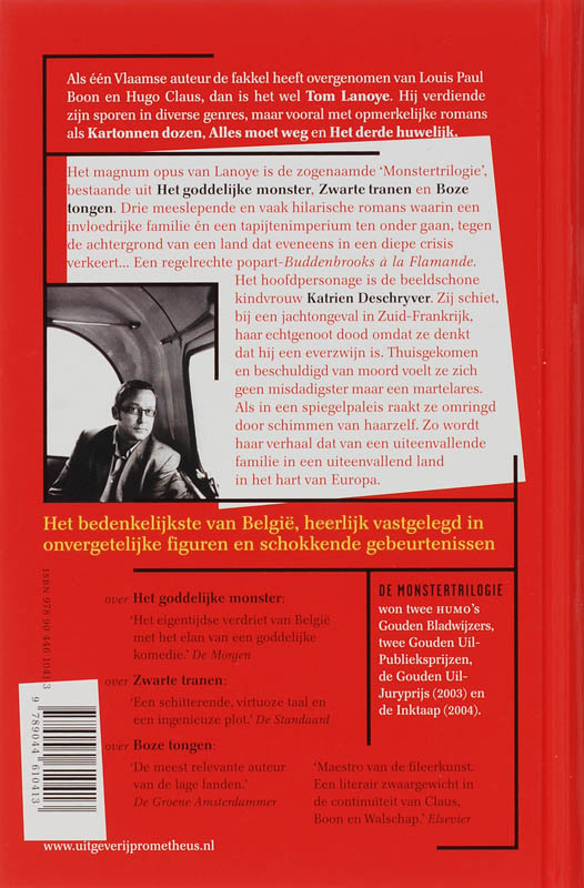 Achterkant van De Monstertrilogie