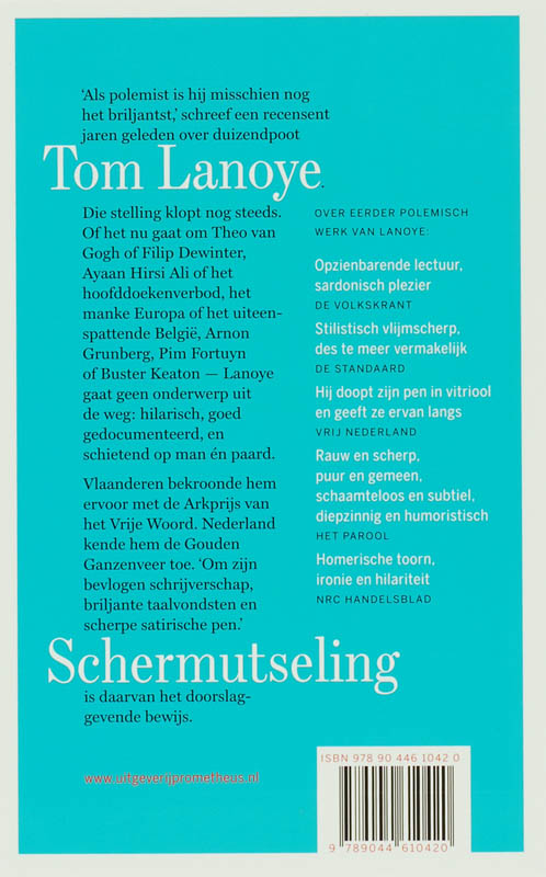 Achterkant van Schermutseling