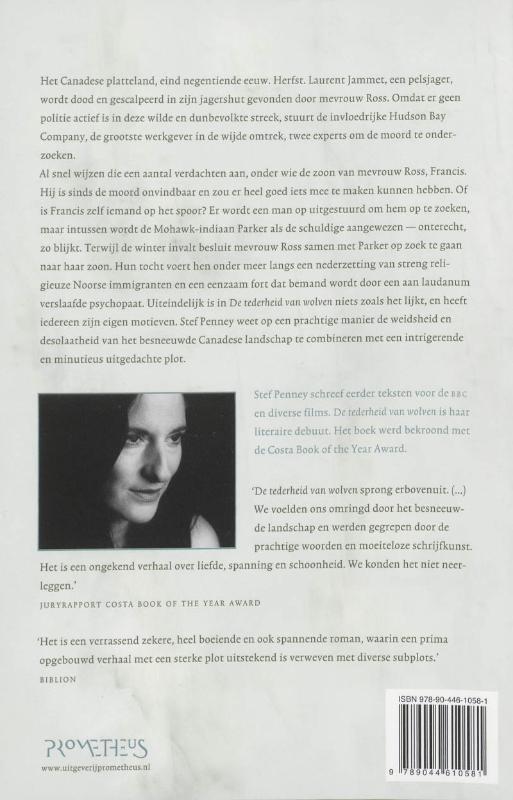 Achterkant van De tederheid van wolven
