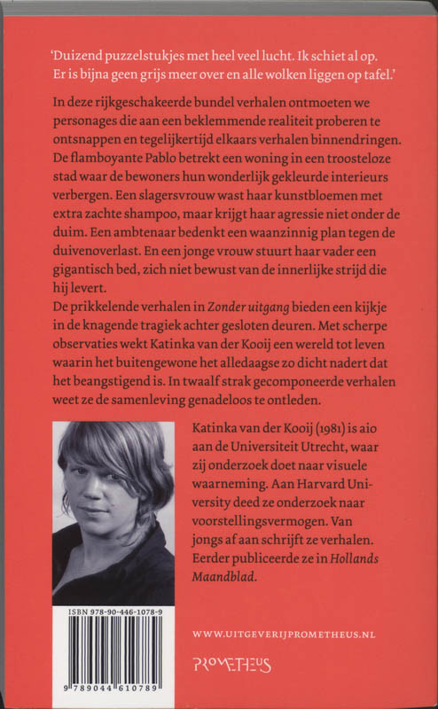 Achterkant van Zonder uitgang