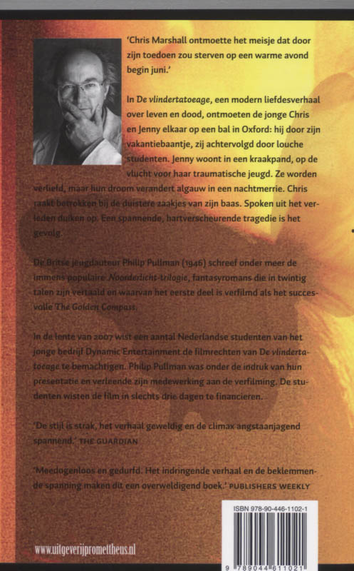 Achterkant van Vlindertatoeage