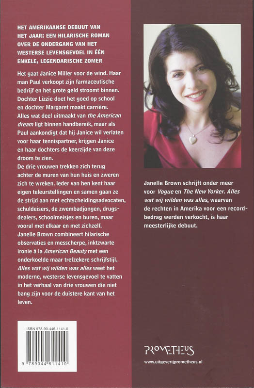 Achterkant van Alles wat wij wilden was alles
