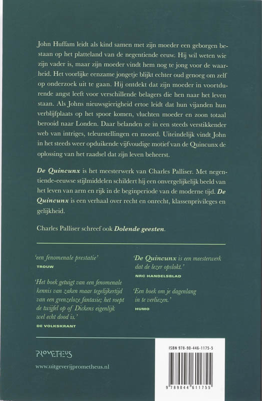 Achterkant van De Quincunx