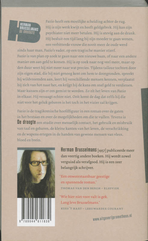 Achterkant van Droogte