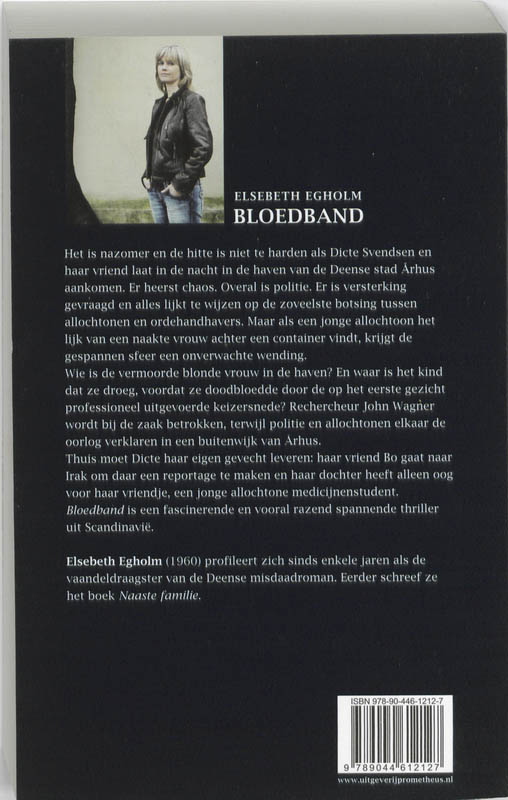 Achterkant van Bloedband