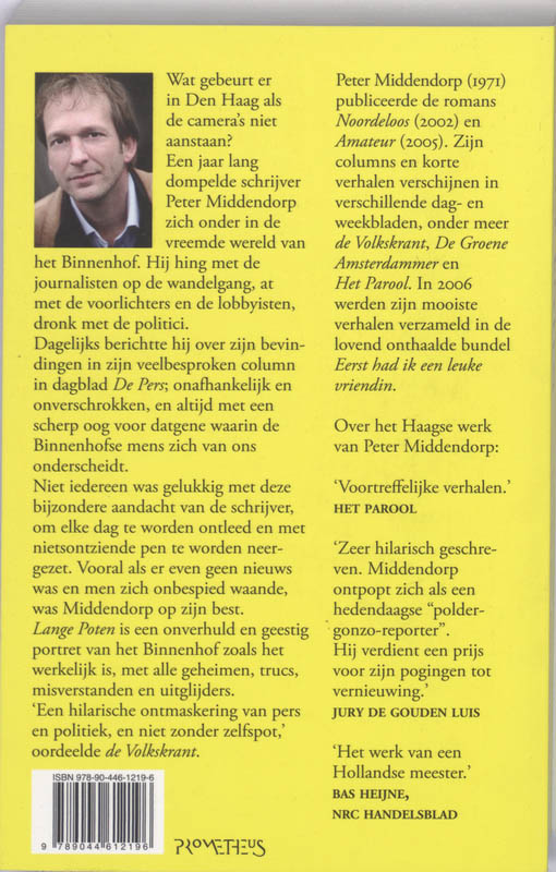 Achterkant van Lange Poten