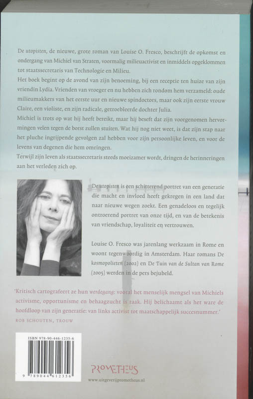 Achterkant van Utopisten