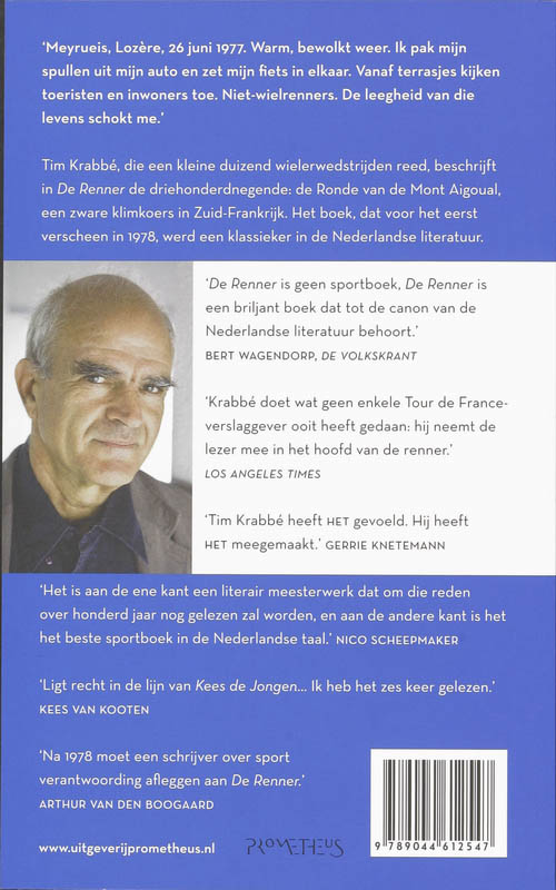 Achterkant van De renner