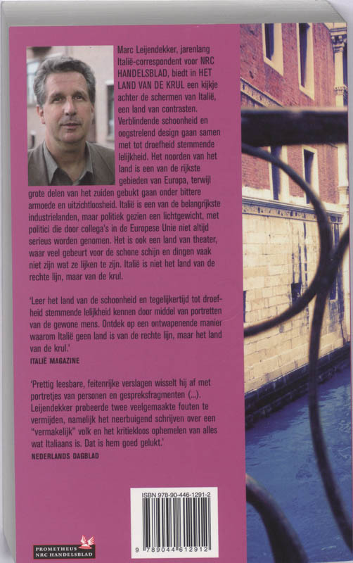 Achterkant van Land van de krul