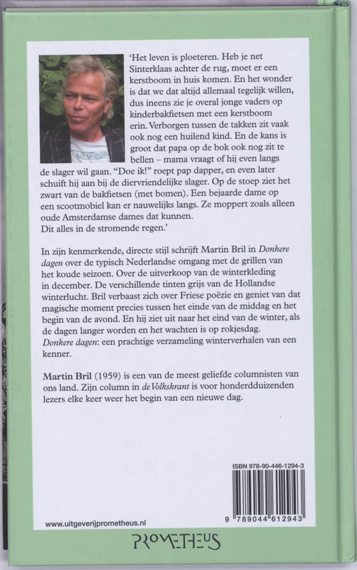Achterkant van Donkere dagen