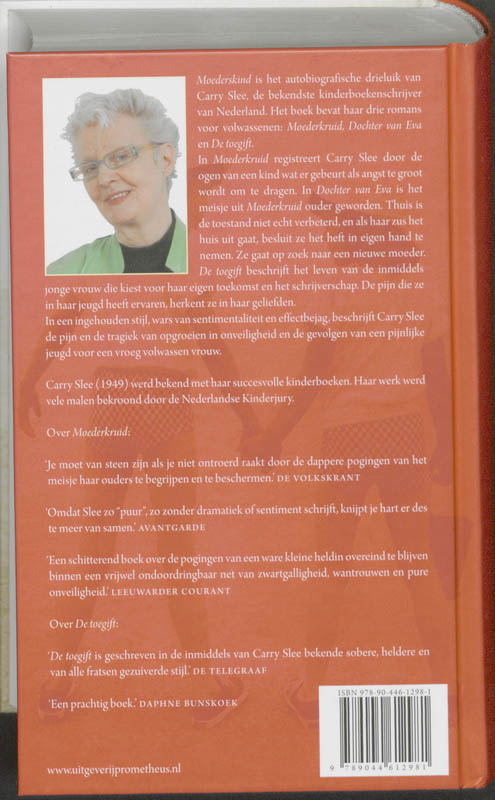 Achterkant van Moederskind