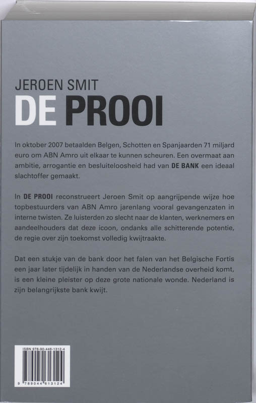 Achterkant van De prooi
