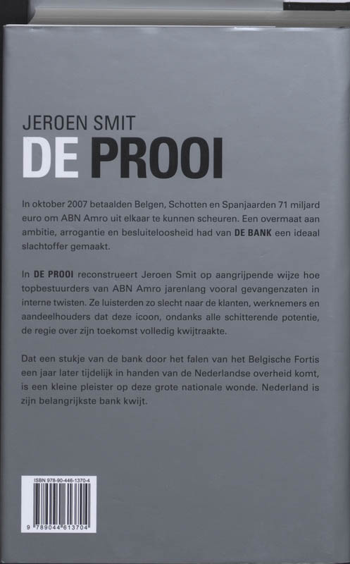 Achterkant van De Prooi